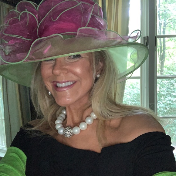 Custom Accessories - Custom organza hat